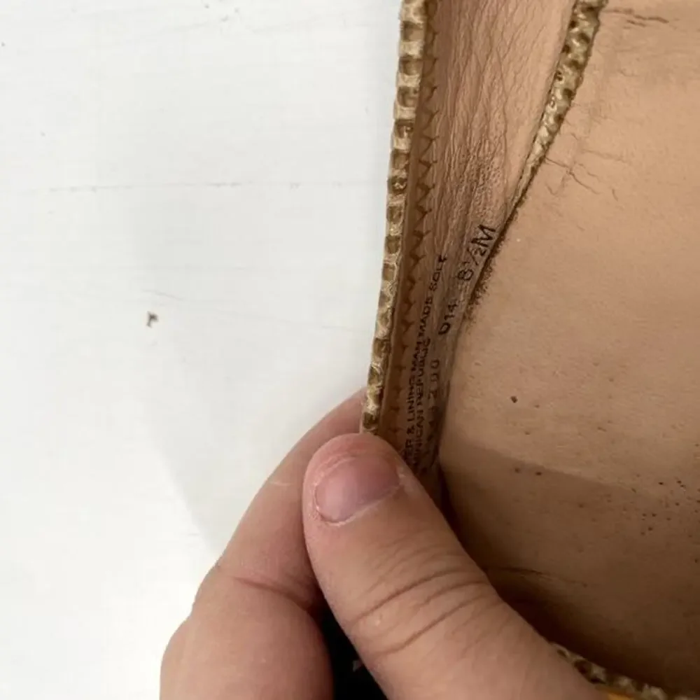 Tory Burch Tan Round Toe Ballet‎ Flats